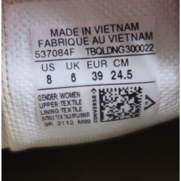 Converse Shoes Womens 8 Sneakers Chuck Taylor All Star Slip On Shoreline Casual - Picture 5 of 13